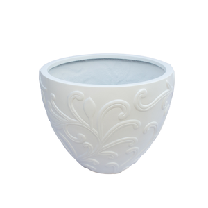 New Style Decorative <b>Outdoor</b> Fiber Stone <b>Planters</b> Garden Accessories Private Label Packaging Available - Product Image 4