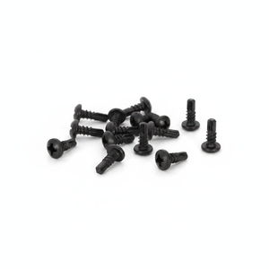 สกรูหัวแบนเหล็กสีดำ เกลียวหยาบ เมตริก คลาส 4.8 6.8 ได้รับการรับรองมาตรฐาน DIN ISO - Product Image 1