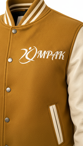 Vêtements en gros de style américain durable avec doublure matelassée et impression par sublimation, collection universitaire vintage - Product Image 5