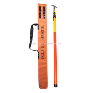 High Strength Electrician Adjustable Link Stick Telescopic Operation Pull <b>Rod</b> Hot Stick - Product Image 6