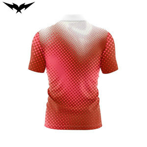 Camisetas de Boliche de Manga Corta para Hombre, Sublimadas Personalizadas de Alta Calidad, 100% Poliéster, Transpirables, de Secado Rápido, Ajuste Delgado, que Absorben la Humedad - Product Image 6