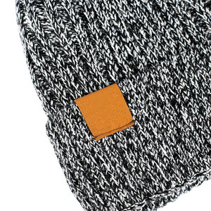 Customizable Acrylic Warm All Over Print Tuques Streetwear Bini Reversible Toque Winter Knitted <b>Beanie</b> - Product Image 6