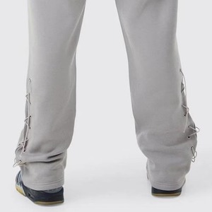 Designer Custom Dept Men's High Quality Gallery Casual Flared <b>Jogger</b> Track Pants Elastic Waistband <b>Stacked</b> Sweatpants for Men - Product Image 6