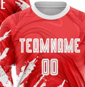 Polo unisexe à manches longues en mélange de coton et polyester, couleur unie, avec fermeture quart de zip et logo personnalisé - Product Image 2