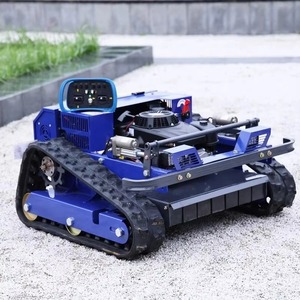 Tondeuse à gazon professionnelle automatique à braquage zéro, électrique, sans fil, avec moteur à essence et télécommande - Product Image 3