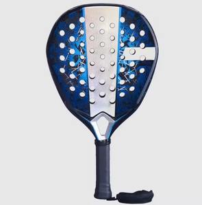 Raquettes de paddle en carbone personnalisées avec logo, faible MOQ, forme sur mesure, durables, légères, antidérapantes, professionnelles, pour entraînement sportif extérieur intermédiaire - Product Image 1