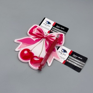 Lucky Lash - Bandeja Magnética de Acrílico con Diseño de Lazo Rosa y Cerezas para Herramientas de Extensión de Pestañas, para Artistas Profesionales de Pestañas - Product Image 4