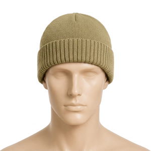 Bonnet de pêcheur personnalisé avec revers sur mesure, vente en gros et bonnet tricoté unisexe personnalisé pour collections de boutiques - Product Image 2