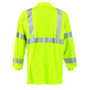 Camiseta de Algodón Reflectante de Alta Visibilidad para Hombre, Camiseta de Trabajo de Seguridad, Camisetas Ligeras para Construcción y Trabajo en Carreteras - Product Image 4