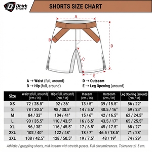 <b>Combat</b> Sports Martial Arts Apparel <b>Men's</b> Lightweight Polyester Spandex MMA Fight <b>Shorts</b> Custom Logo Black Brown Grappling <b>Shorts</b> - Product Image 6
