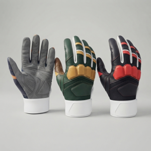 Gants de frappe de baseball personnalisés avec logos, confortables, légers, respirants, taille adulte unisexe, fermeture auto-agrippante, durables pour l'entraînement - Product Image 1