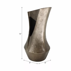 Blooming <b>Wall</b> Vase Industrial Design With Handle 8 In Length 4.5 In Height - Product Image 6