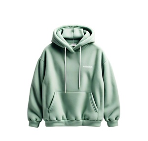 เสื้อฮู้ดขนแกะมีฮู้ดสำหรับผู้ชาย350หนักมีสไตล์ระบายอากาศได้ดีวัสดุโพลีเอสเตอร์/ ผ้าฝ้าย - Product Image 1