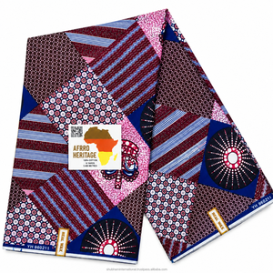 Tela Ankara con Estampado Africano, Material Textil Premium para Confección de Ropa Femenina, Costura y Manualidades - Product Image 5
