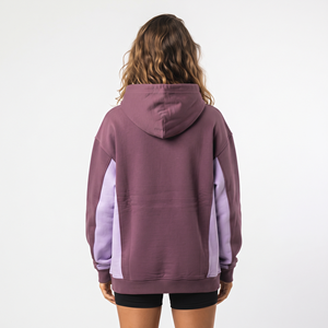 Sudadera con Capucha Extra Grande de Algodón para Mujer, Sudadera de Manga Larga, Talla Grande, Estilo Casual Urbano - Product Image 6