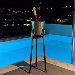 Base para Cubitera con Soporte para Piso, Ideal para Fiestas, Bodas, Clubes, Hoteles, Enfriamiento de Cócteles y Servicio de Bebidas, desde India - Product Image 4