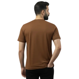 Camiseta de Cuello Redondo para Hombre, Corte Regular, Manga Corta, Estilo Casual Básico, Ropa Urbana, Venta al Por Mayor, Personalizable, Moda Diaria - Product Image 2