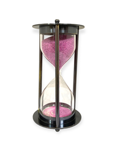 Promotional Metal <b>Rotating</b> Hourglass Sand Timer 3 4 5 Minute Tea Timer Portable Durable Contemporary <b>Desk</b> Decor for Kids Class - Product Image 5