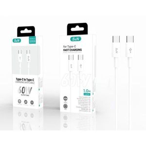 S&N <b>Type</b> <b>C</b> To <b>Type</b> <b>C</b> <b>Charging</b> Data <b>Cable</b> 60W Fast <b>Charging</b> 1.0M - Product Image 1