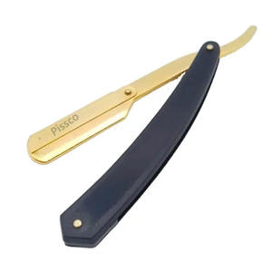 Kit de barbier avec lame interchangeable, rasoir droit manuel - Product Image 2