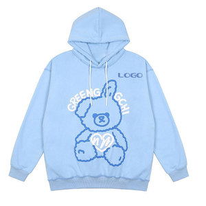 Sudaderas con Capucha para Hombre, Estilo Vintage, con Estampado Puff, Transpirables, Personalizadas, de la Mejor Calidad, al por Mayor, Muestra Gratis OEM - Product Image 1