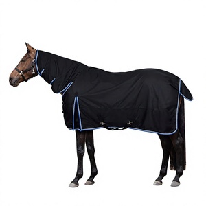 Manta para Caballo con Diseño Personalizado, Impermeable, Transpirable, Ligera, de Nailon y Algodón, con Temática de Dibujos Animados, para Doma Clásica - Product Image 1