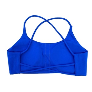 Soutien-gorge de sport rembourré amovible réversible pour femmes Soutiens-gorge de fitness push-up sans couture respirants pour la course à pied Style simple - Product Image 1