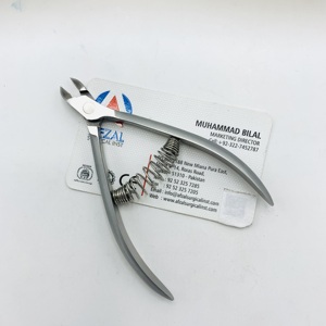 Pince à cuticules professionnelle intelligente 30 7 en acier inoxydable à ressort, à mâchoires complètes, pour manucure des ongles des doigts et des orteils, qualité premium, couleur personnalisée - Product Image 4