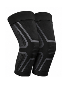 Rodillera de compresión unisex personalizable, transpirable, antideslizante, para protección en deportes y entrenamiento físico. - Product Image 5