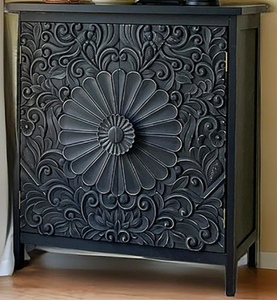 Armario de Cocina Alto de Madera Natural Moderno con Puertas Corredizas Estilo Granero, 10 Puertas Laterales, 2 Cajones y Estantes Ajustables - Product Image 5