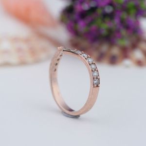 Anillo de Plata de Ley 925 con Moissanita y Perla de Agua Dulce, Ajustable, para Mujer, de Lujo, para Boda o Compromiso, Certificado - Product Image 5