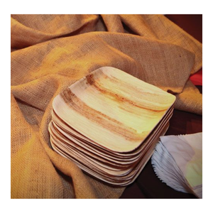 Platos Desechables de Hoja de Palma Areca, Vajilla Biodegradable para Compradores Mayoristas B2B - Product Image 1