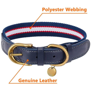 High Performance Long Term Use <b>Dogs</b> Leather Collar Trending Fashion High Durable Best Selling <b>Dogs</b> Collar In Low MOQ - Product Image 4