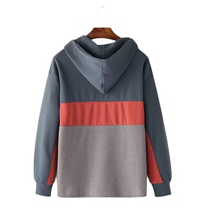 Sweats à capuche légers pour hommes Confortable Cotton Blended Basics pour l'hiver Taille personnalisée OEM Services Vente en ligne - Product Image 2