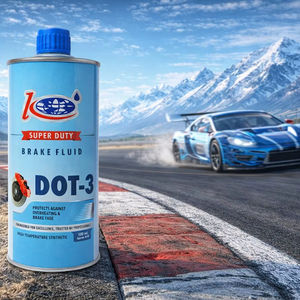 Líquido de Frenos DOT 3 500 ML |   Aceite de Frenos Hidráulicos para Vehículos de Pasajeros y Comerciales - Product Image 1