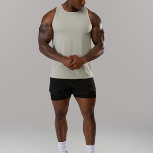 Ropa Casual de Gimnasio y Fitness para Hombre, Camisetas sin Mangas 100% Poliéster, Camiseta de Verano Casual para Hombre 100% Poliéster - Product Image 4