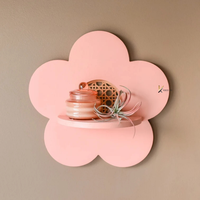 KV NATURAL HOME KVLS Étagère murale multifonctionnelle moderne de qualité supérieure pour enfants, rangement décoratif, sécurité, salon, MDF
