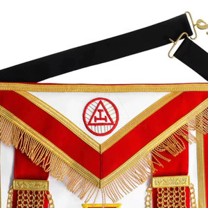 Tabliers maçonniques durables avec une finition élégante pour les événements formels et les tenues professionnelles, tabliers maçonniques personnalisés - Product Image 6