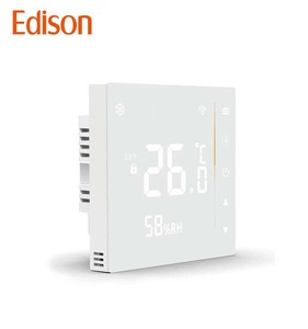 Termostato inteligente Wi-Fi FCU, controlador de temperatura de pantalla táctil Flexible para sistemas de bobina de ventilador, escuelas, hospitales, piezas de HVAC - Product Image 4