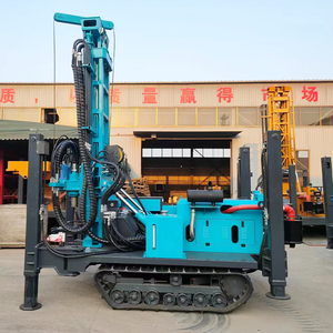 Machine de forage de puits à chenilles <span class=keywords><strong>en</strong></span> caoutchouc de 300 m à moteur diesel à bas prix, approvisionnement direct usine pour l'irrigation agricole <span class=keywords><strong>en</strong></span> <span class=keywords><strong>Afrique</strong></span> - Product Image 4