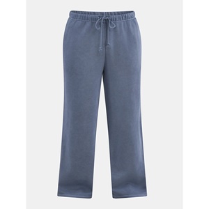 Stonefield Men's High Street Style Wide Leg <b>Drawstring</b> <b>Trouser</b> Cotton Pants Summer Breathable Fabric - Product Image 4