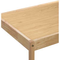 Ensemble table et chaises 3 pièces en bois massif naturel pour enfants pour l'école et les salles de jeux pour les tout-petits et les jeunes enfants d'âge préscolaire pour le salon