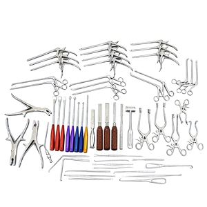 Juego Completo de Instrumentos para Laminectomía, 57 Piezas, Reutilizables, Duraderos, Instrumentos Quirúrgicos Ortopédicos para Cirugía de Columna Vertebral - Product Image 4