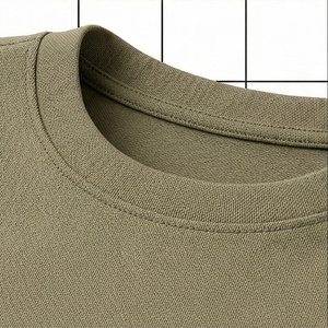 Conjunto de 2 Piezas para Mujer, Camiseta Color Oliva Sólido con Pantalones Cortos con Estampado Geométrico, Ropa Casual de Primavera/Verano, Largo por Encima de la Rodilla, Corte Regular - Product Image 4
