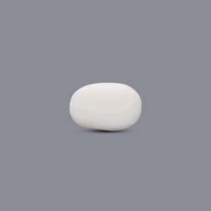 Natural White Coral Oval Cabochon Loose Gemstone 8.9 Carat Certified Wholesale Lot - Product Image 2
