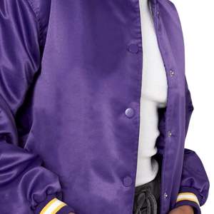 Veste en satin pour femme de haute qualité, taille et couleurs personnalisées, style tendance, vêtements décontractés, veste en satin pour femme, service OEM - Product Image 5