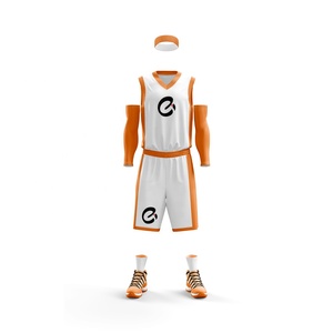 Uniforme de Baloncesto Sublimado de Malla Transpirable Personalizado OEM, Talla Grande, con Tela 100% Poliéster - Product Image 1