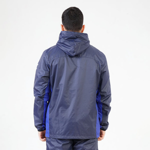 Ensemble de survêtement coupe-vent de performance pour hommes, 2 pièces, veste et pantalon en nylon avec fermeture éclair, vêtements de sport par sublimation, vente en gros - Product Image 5