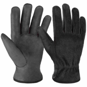 Gants de sécurité en cuir pleine fleur grainé, robustes, résistants à l'abrasion, économiques, pour le travail et la conduite, usage général - Product Image 2