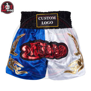 Vêtements de boxe et d'arts martiaux personnalisés avec logo imprimé, extensibles, légers, durables, en tissu respirant 100% polyester, prix compétitif - Product Image 2